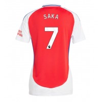 Camiseta Arsenal Bukayo Saka #7 Primera Equipación Replica 2024-25 para mujer mangas cortas